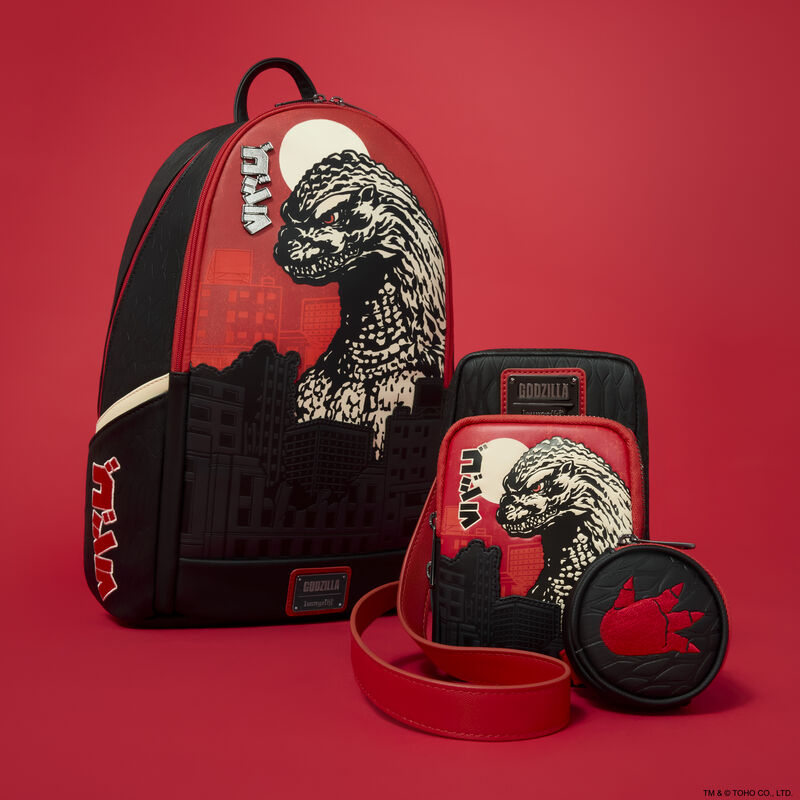 Godzilla Cellphone Crossbody Bag with Coin Bag, , hi-res view 3